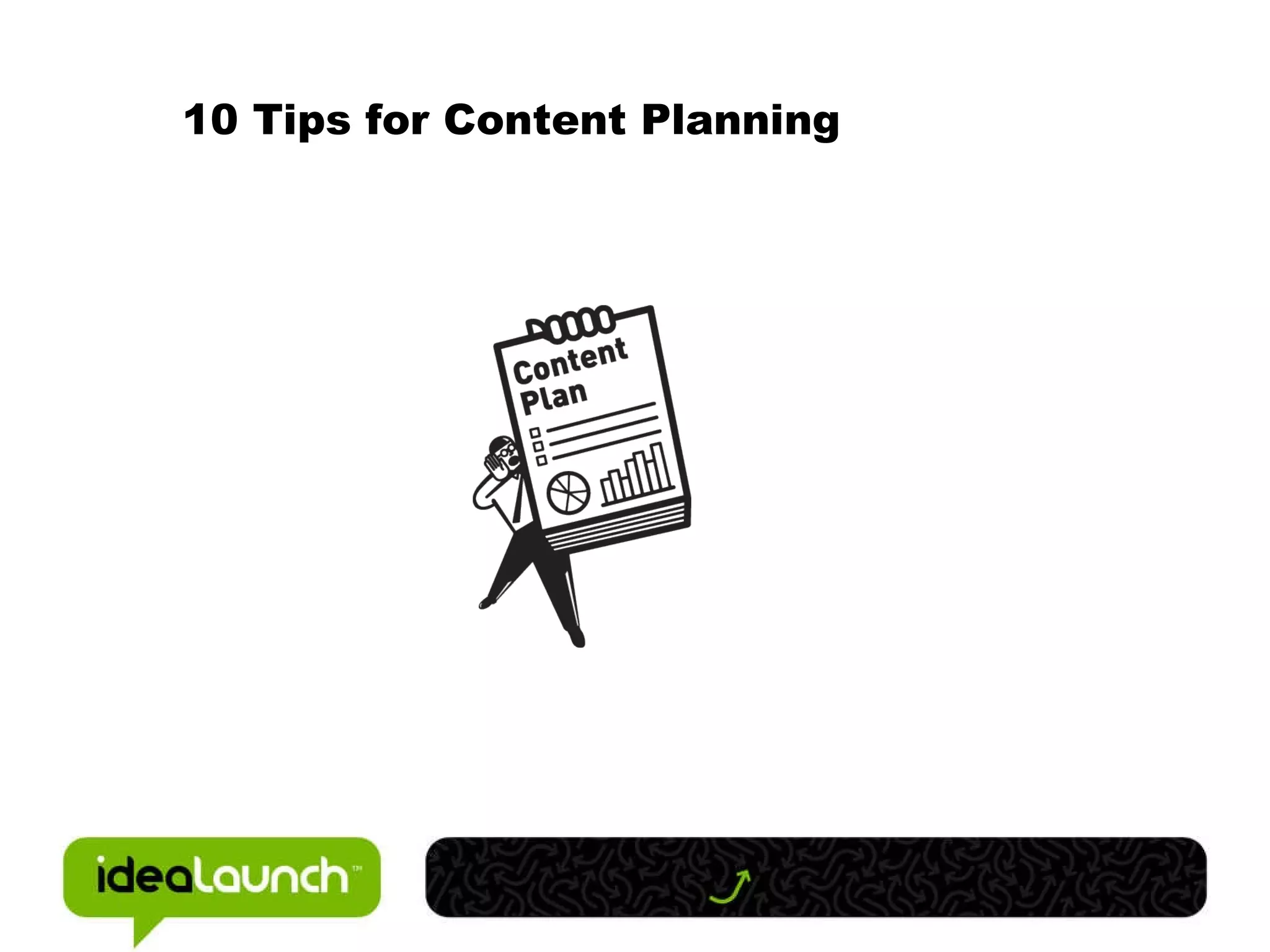 10 Tips for Content Planning 