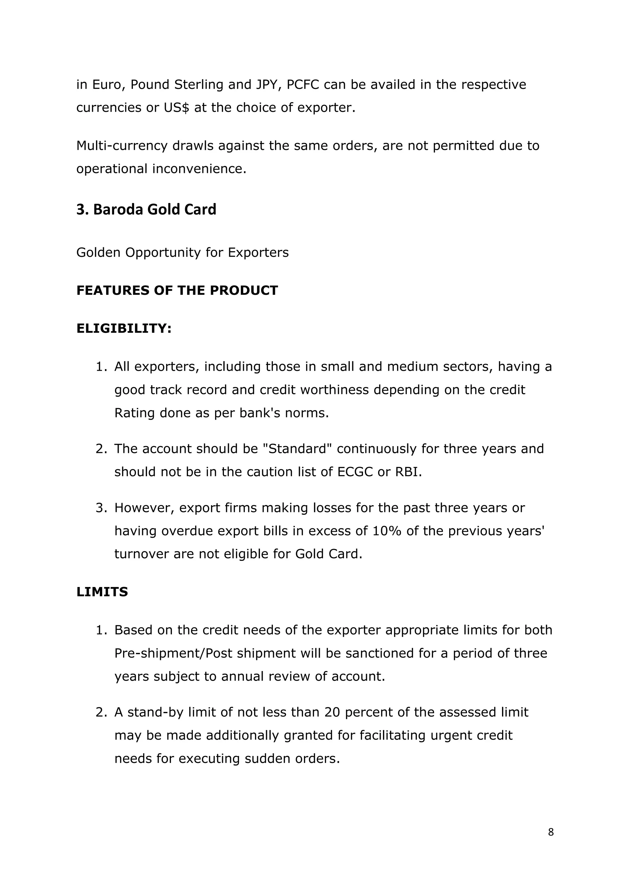 Brijal's report on import n export