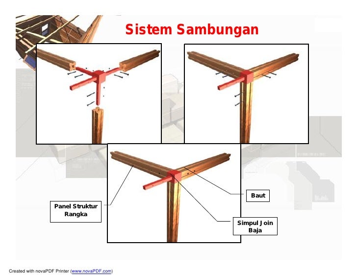 Brika Rumah Knockdown Kayu Olahan