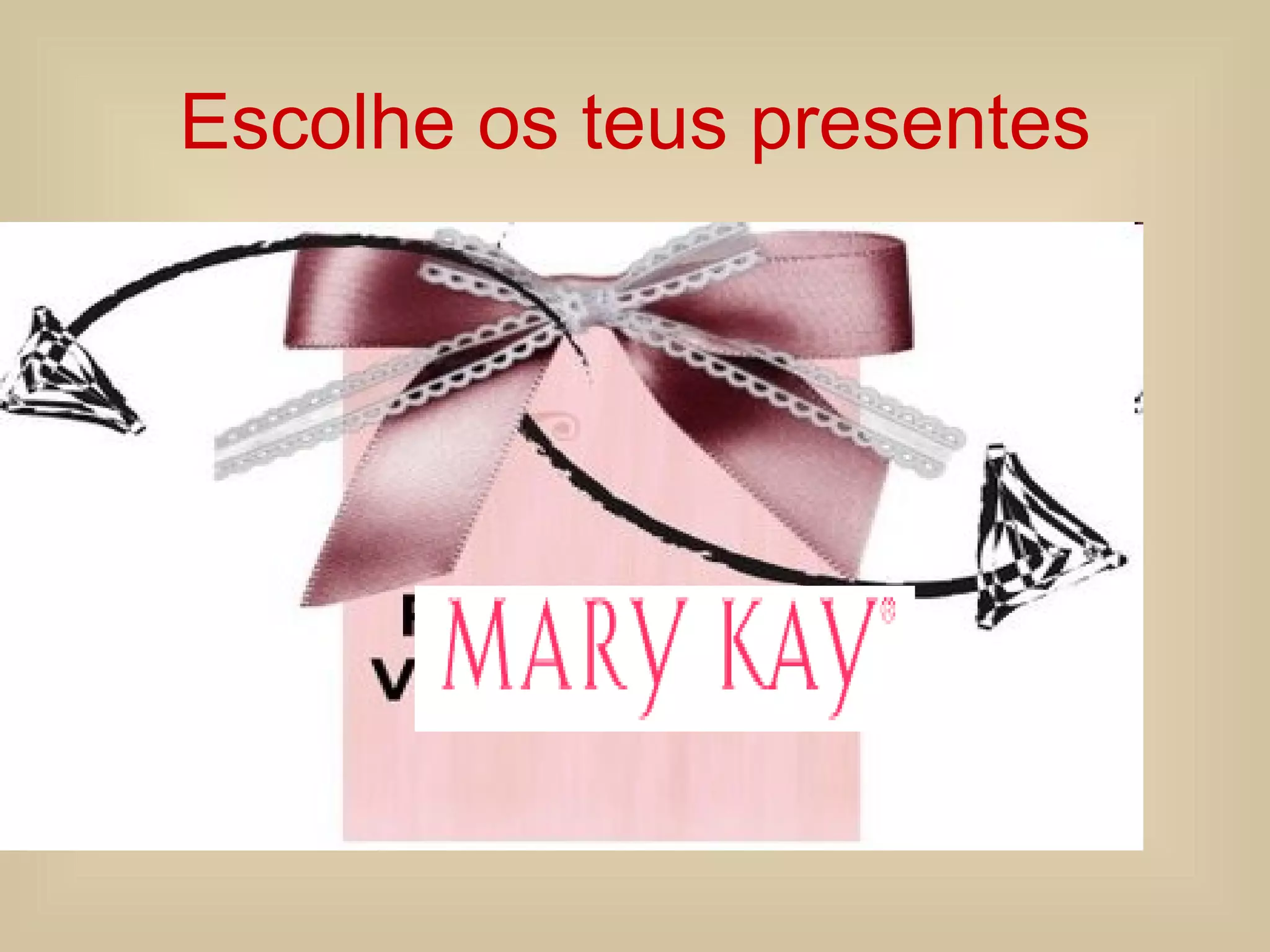 Escolhe os teus presentes 