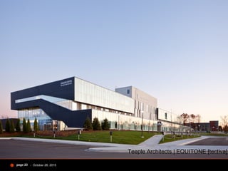 - October 28, 2015page 23
Teeple Architects | EQUITONE [tectiva]
 