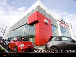 - October 28, 2015page 26
Kasian Design | EQUITONE [tectiva]
 