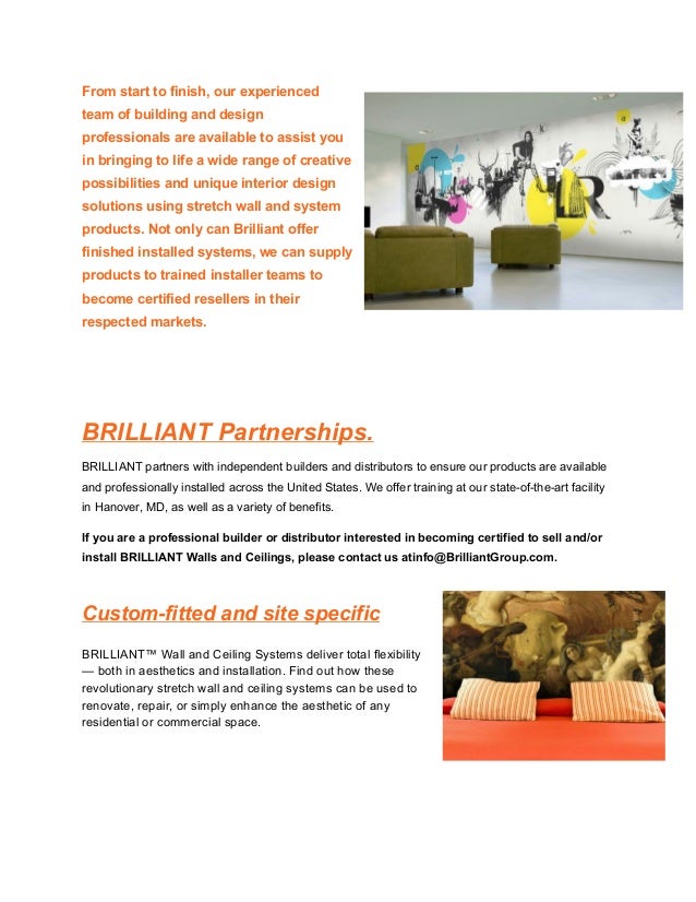 Brilliant Wall Ceiling Systems Who We Are Are