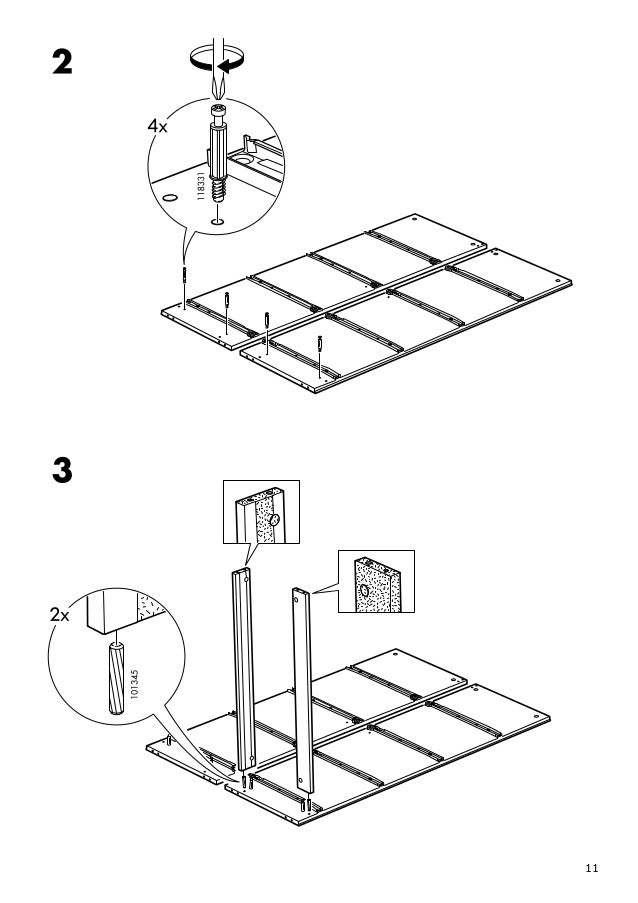 Brimnes dresser assembly instructions