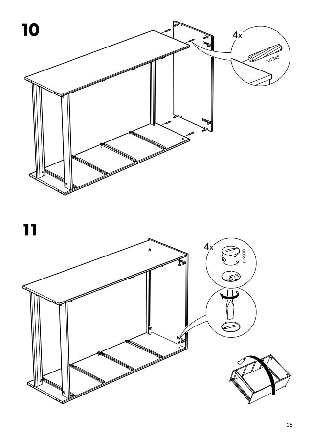 Brimnes dresser assembly instructions