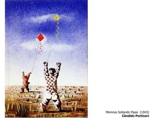 Meninos Soltando Pipas  (1943) Cândido Portinari 