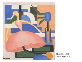 A boneca (1928)  Tarsila do Amaral 