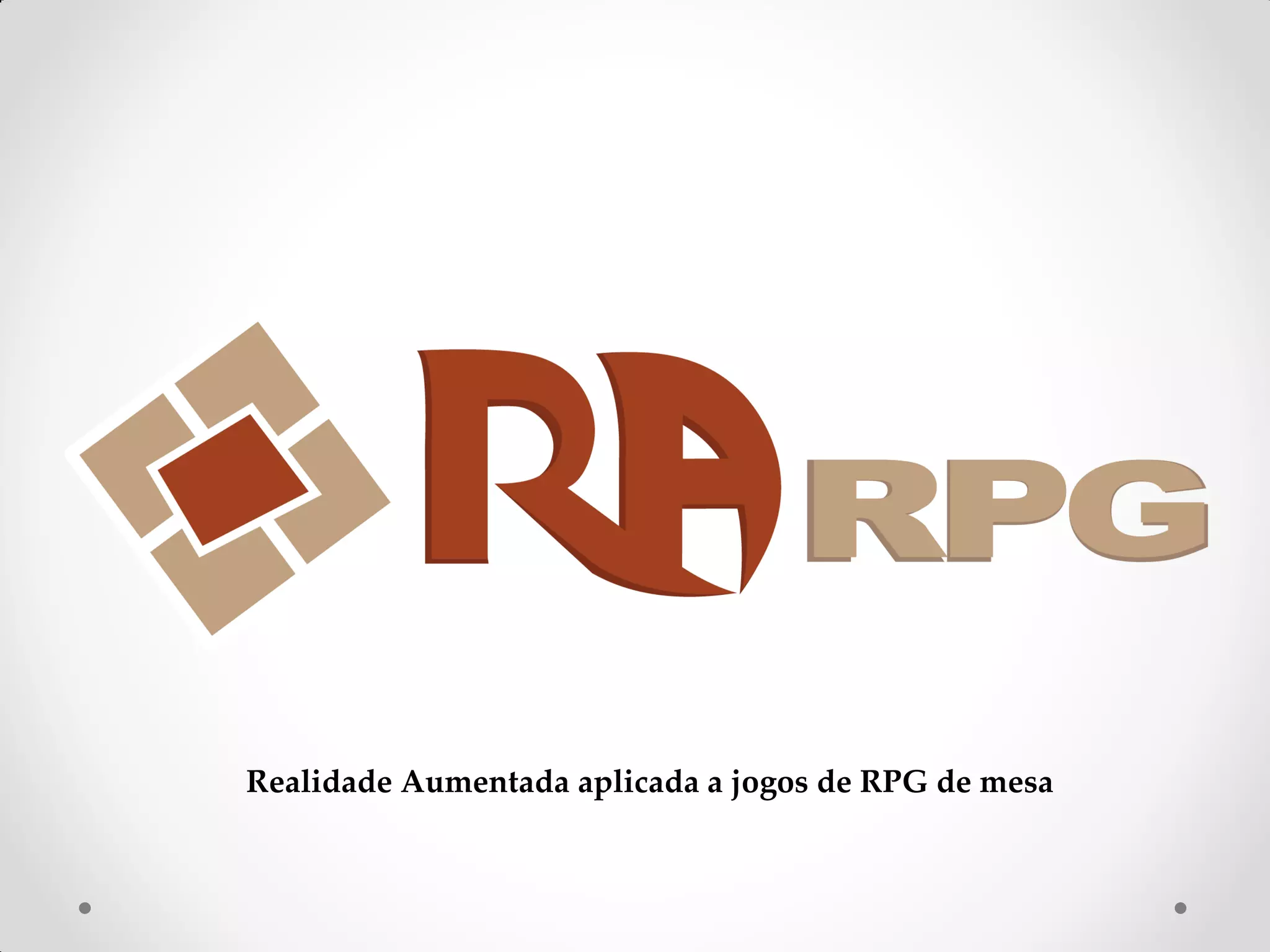 Realidade Aumentada aplicada a jogos de RPG de mesa