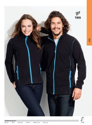 117
POLARES
ESOFTSHELLS
145Vermelho 312 Preto 318 Azul marinho 370 Antracite 959 Antracite / Laranja 971 Preto / Aqua
REFERÊNCIAS DAS CORES SOL’S
 