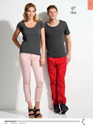 29
t-shirts
102 Branco 309 Preto profundo 384 Cinzento escuro
rEFErÊNCiAs DAs COrEs sOL’s
 