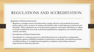 CLT - Organization of Clinical Laboratory | PPTX