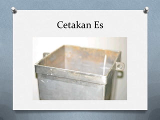 Cetakan Es
 