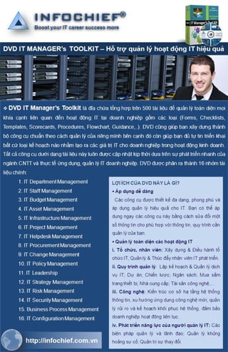 DVD - IT Manager Toolkit