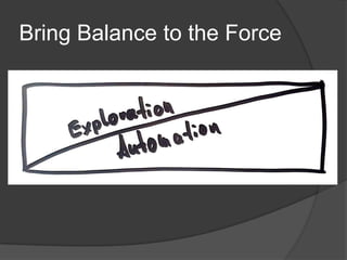 Bring Balance to the Force
 