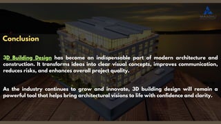 Bring Buildings to Life with Detailed 3D Building Design | PDF