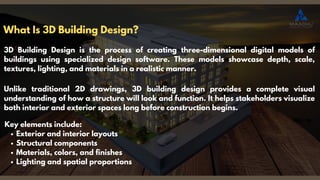 Bring Buildings to Life with Detailed 3D Building Design | PDF