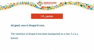 All good, now in Drupal 8 core.
The interface of Drupal 8 has been backported to a new 7.x-2.x
branch
l10_update
 