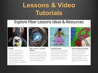 Lessons & Video
Tutorials
 