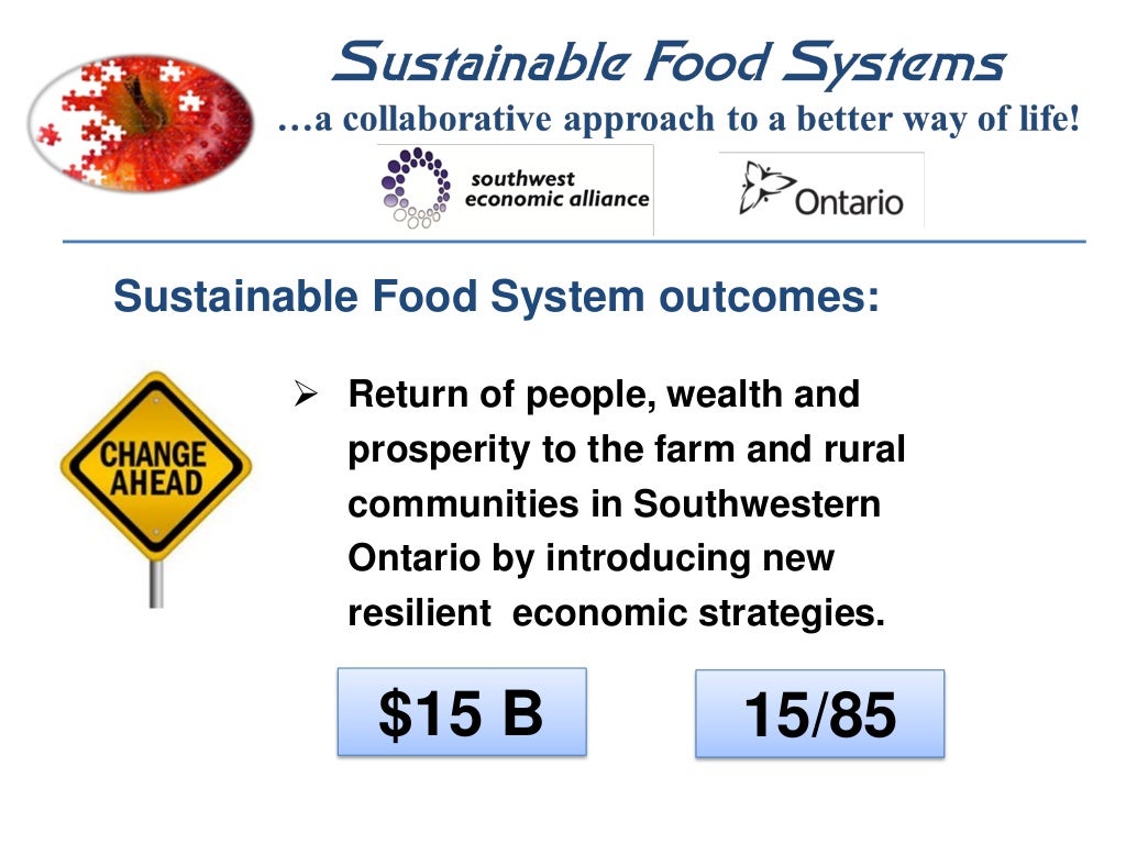 Sustainable Food Systems