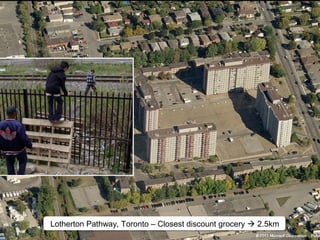 Lotherton Pathway, Toronto – Closest discount grocery  2.5km

 