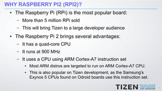 Bringing Tizen to a Raspberry Pi 2 Near You
