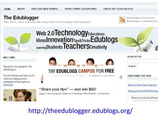 http://theedublogger.edublogs.org/   