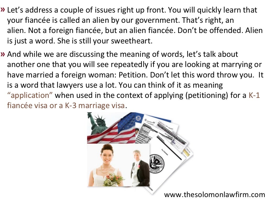 Bringing A Foreign Fiancee or Spouse To US Houston