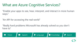 Bringing AI to the edge on-premises Azure Cognitive Services using ...