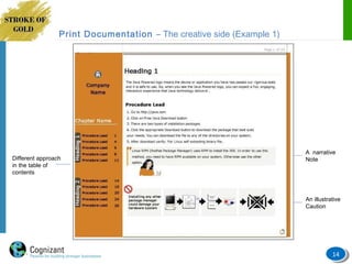 Technical Document Example Using Color Contrast Bringing Color to Technical Writing | PPT