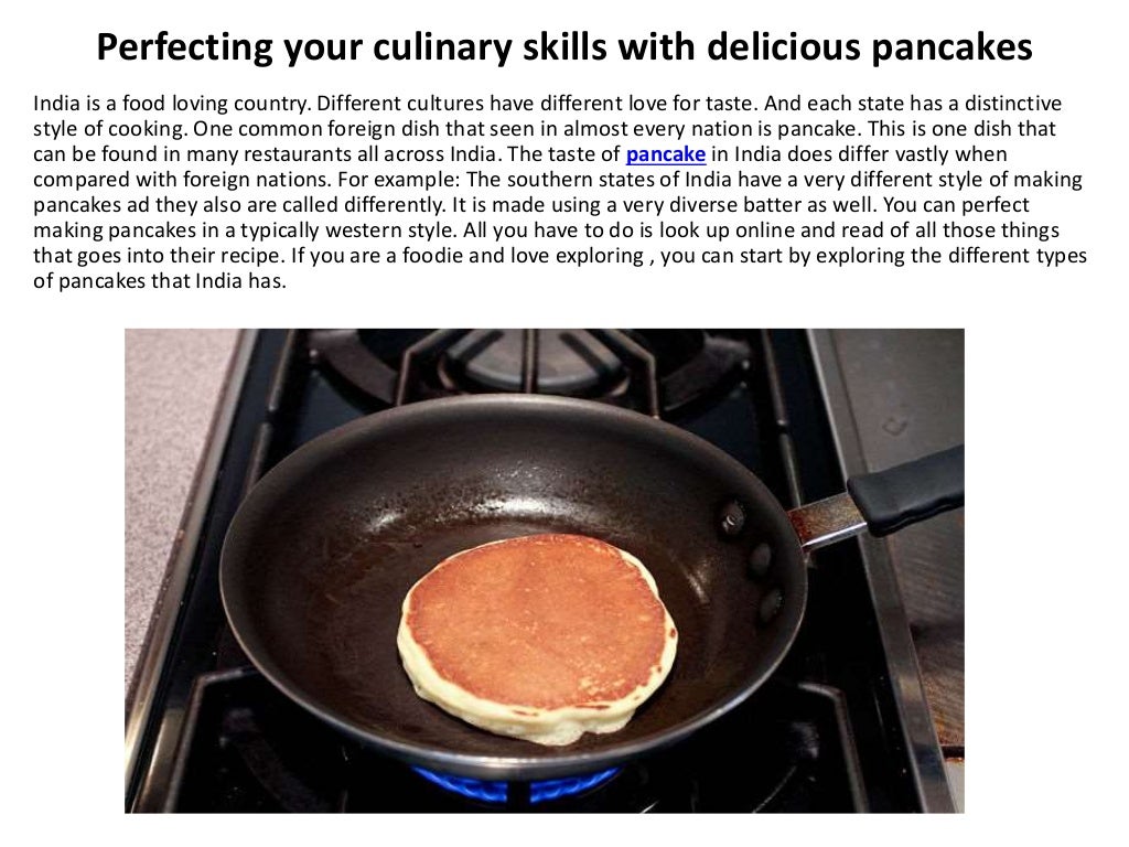 Bringing the concept of pancake in India