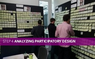 STEP 4 ANALYZING PARTICIPATORY DESIGN

 