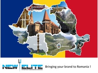 Bringing your brand to Romania !
 