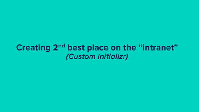 Make Spring Home (Spring Customization and Extensibility) | PPT