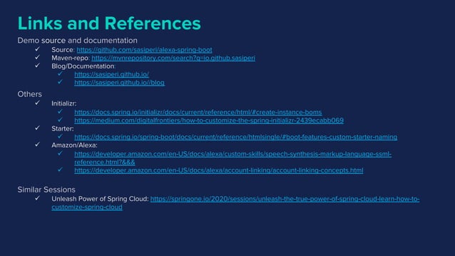 Make Spring Home (Spring Customization and Extensibility) | PPT
