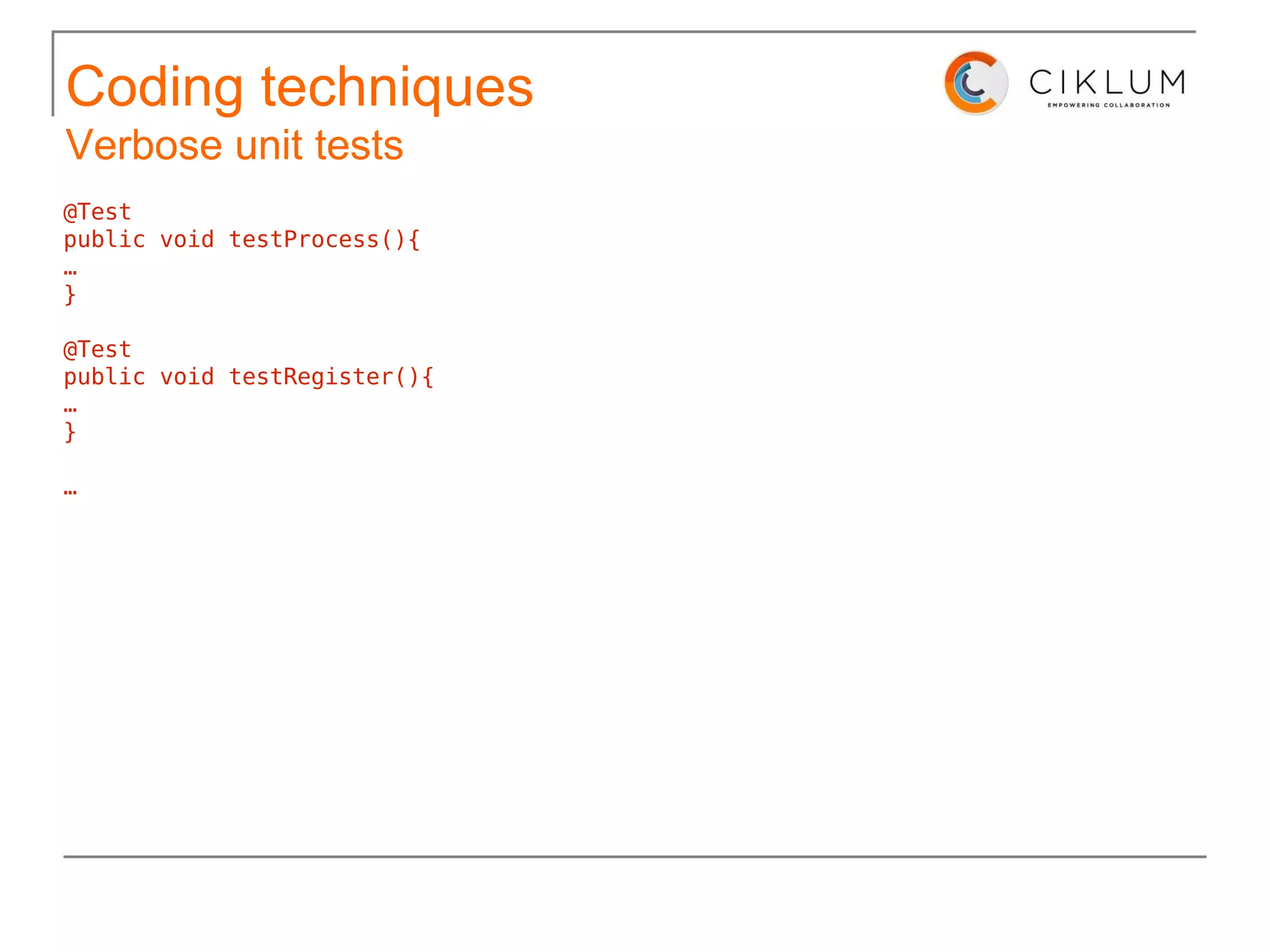 Jump to a test via the menu or Ctrl+J 