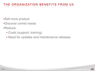 Selling UX in Your Organization - Stir Trek 2012 Slide 47