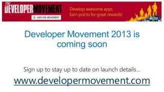 www.developermovement.com
 