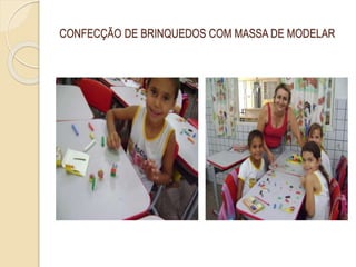 CONFECÇÃO DE BRINQUEDOS COM MASSA DE MODELAR
 