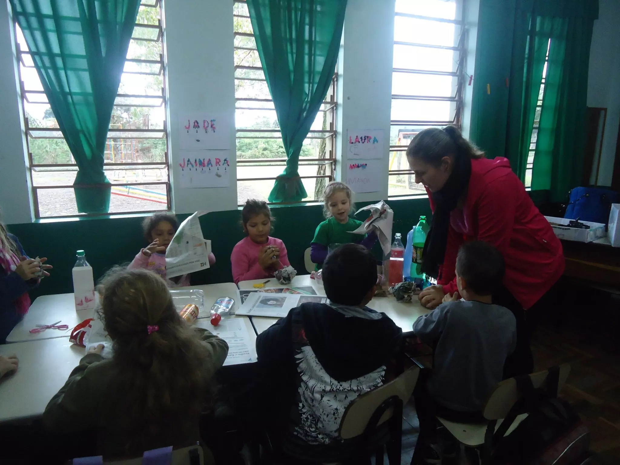 Brinquedos com sucata