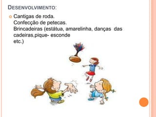 Avaliação:Será contínua  durante o projeto,com registro e observação.