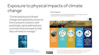 Climate risk disclosure: What are the financial and asset impacts of ...