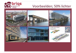 Voorbeelden; 
50% 
lichter 
 