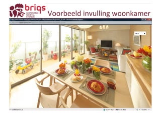 Voorbeeld 
invulling 
woonkamer 
 