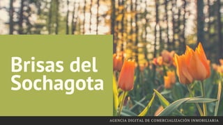 Brisas del
Sochagota
AGENCIA DIGITAL DE COMERCIALIZACIÓN INMOBILIARIA
 