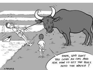 SMSThere is a body of literature on text messaging in non-ICT4D contexts which has explored its role in: building ‘presence’ amongst physically separated groupsenhancing the connectivity of social networks creating new media formsenabling private communication especially the covert exchanges necessary to many forms of social actionElectronic Marketing Communication System (EMCS) evaluation showed that value chain participants and administrators are not only interested in the system but also keen to use it for both price collection and dissemination