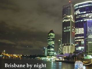 Brisbane by night 