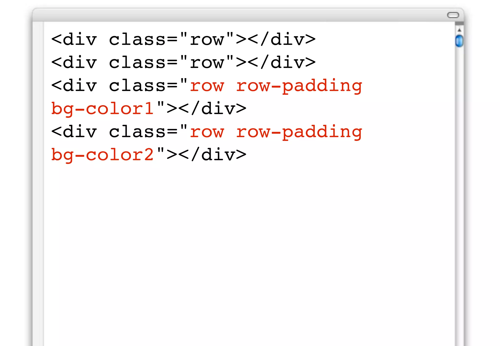 Up to you
It depends on the site and
circumstances as to how far you
think you need to abstract these
concepts.
 