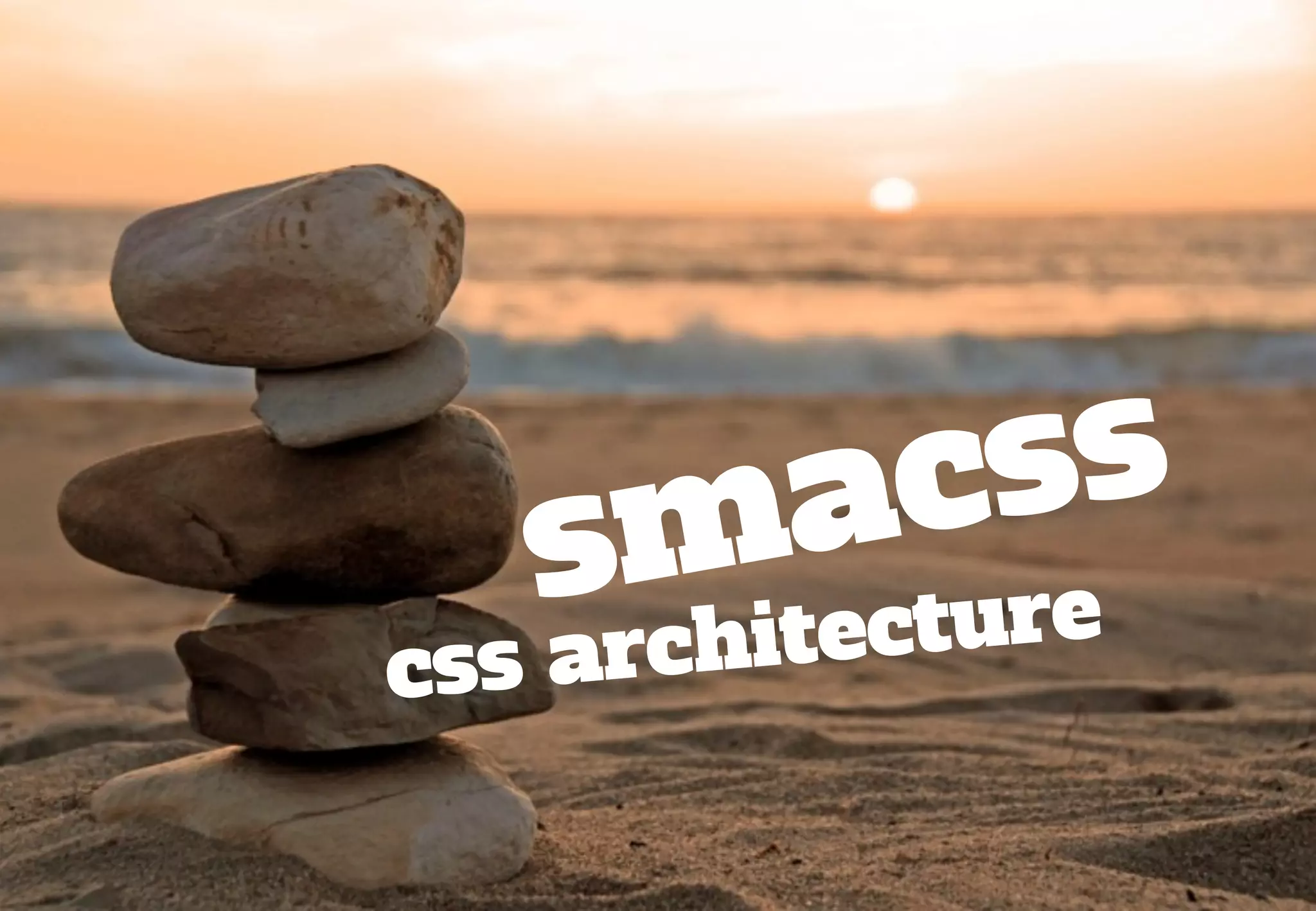 Move forward
In order to move forward,
especially on large scale sites, we
cannot keep using old practices.
 