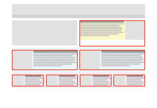 Core purpose
1. contain content
2. feature object to left or right
3. content beside feature object
4. margin below
 
