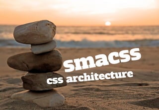 Move forward
In order to move forward,
especially on large scale sites, we
cannot keep using old practices.
 